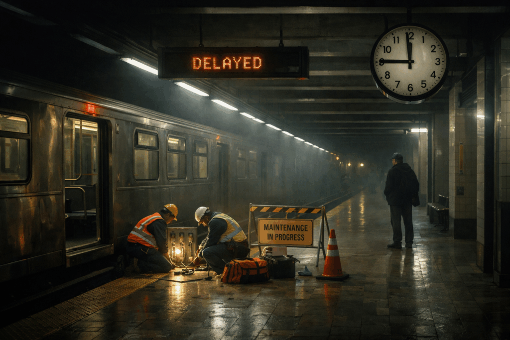 what the delay is protecting inside the transportation tunnel