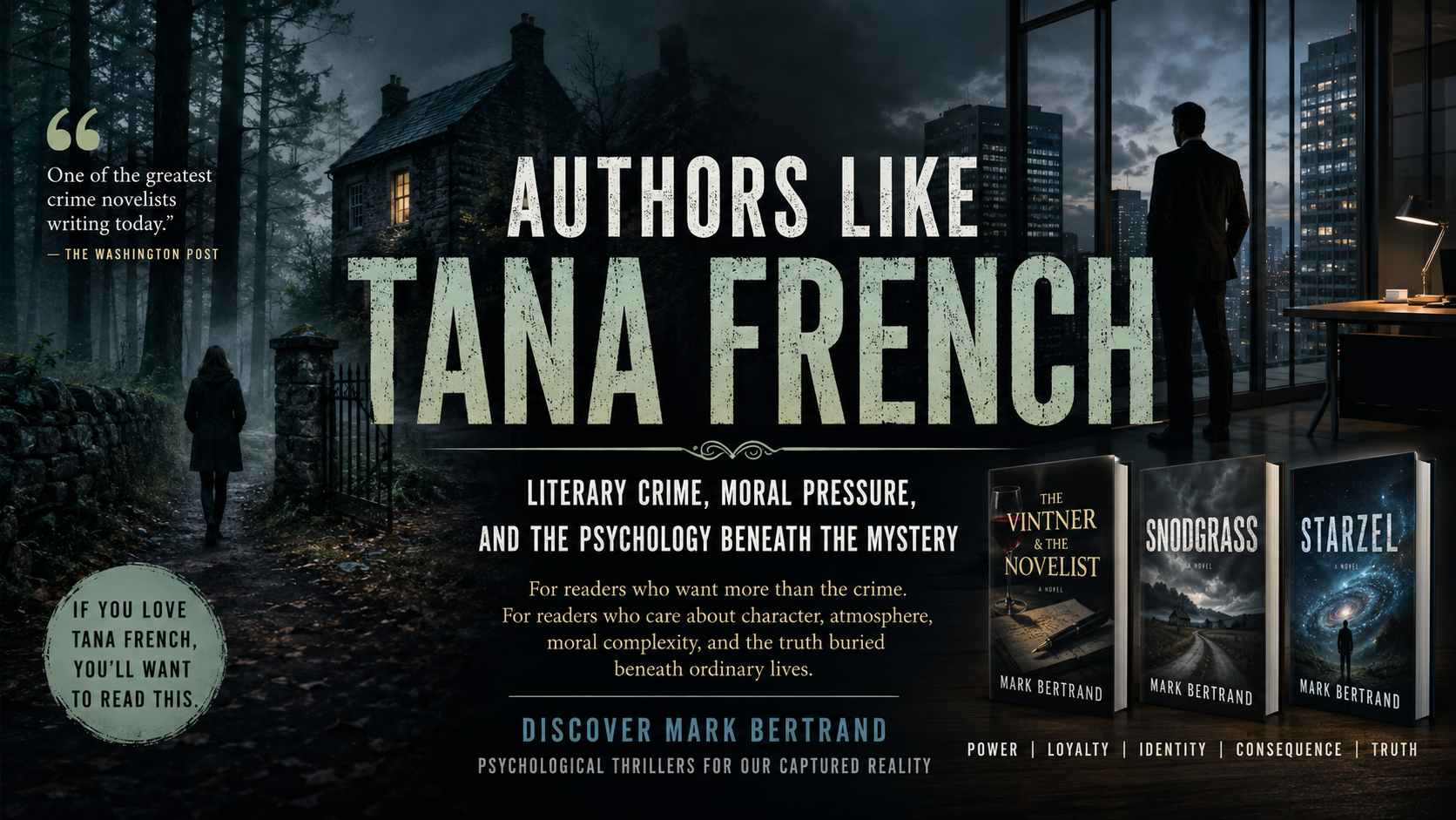 authors like tana french image so that you can see the words too