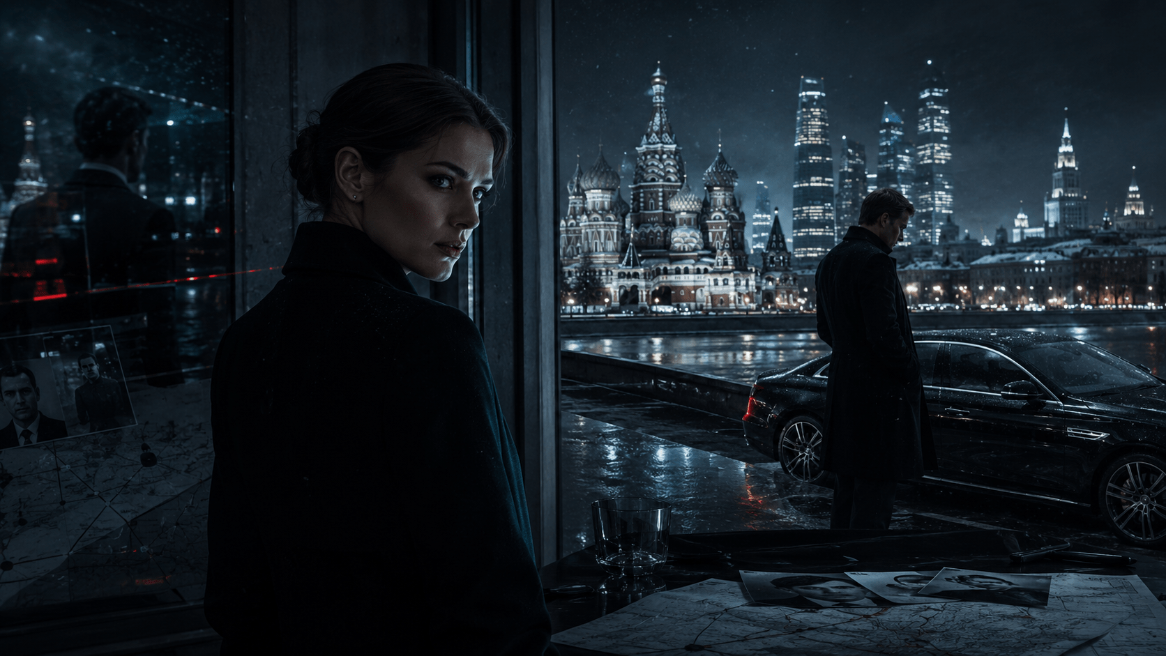 books like moscow x Espionage night in a snowy city