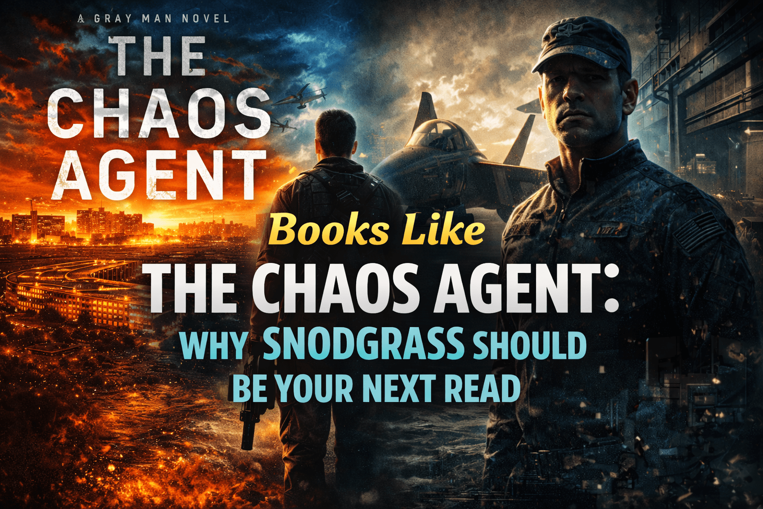 books like the chaos agent image of military thriller men and machines