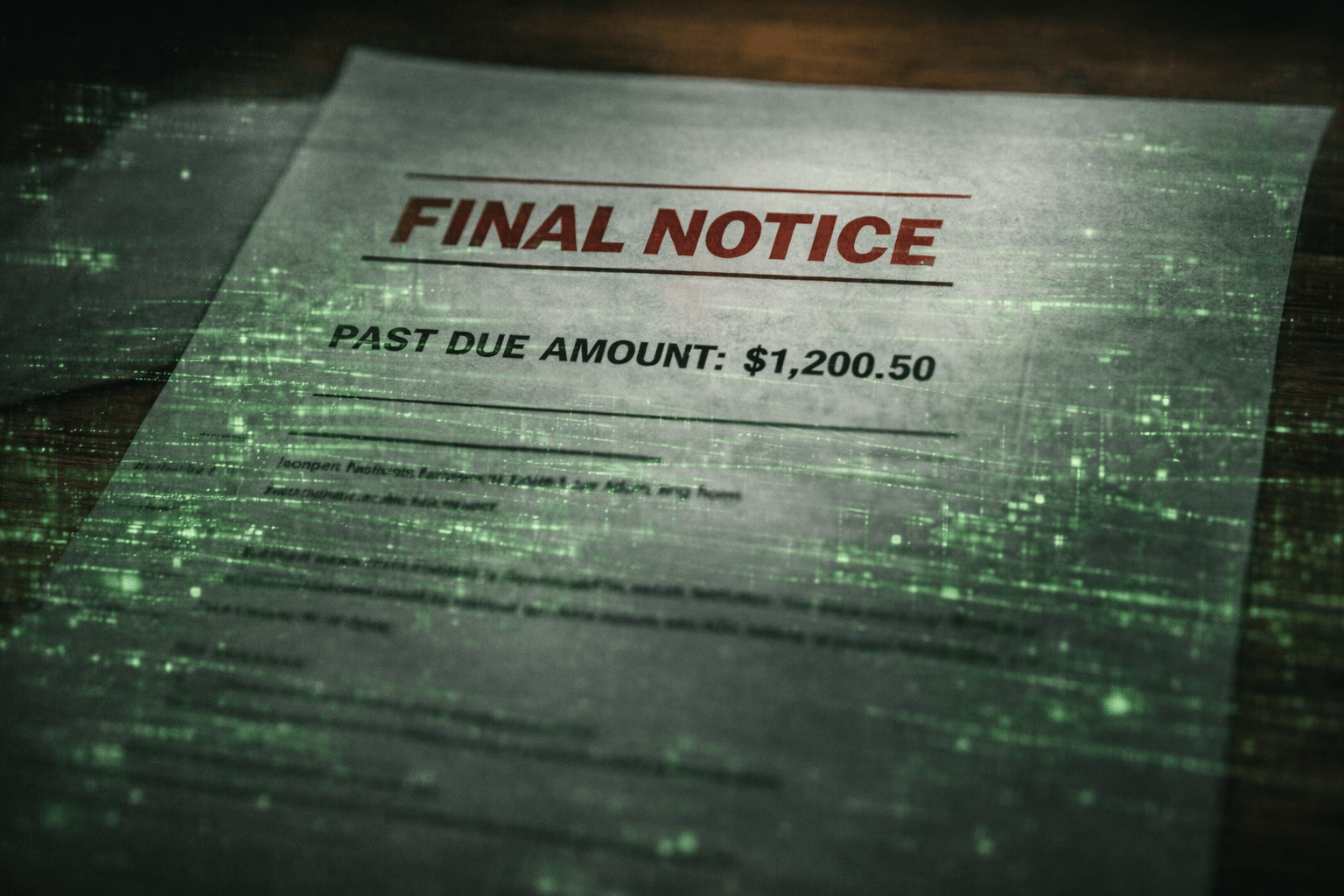 IMD Operations File #007 | The Credit Score Collapse